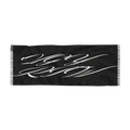 Script Scarf - Noir Flow